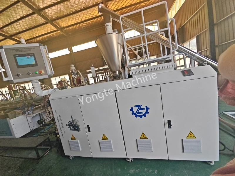 PLC control of yongte extruder