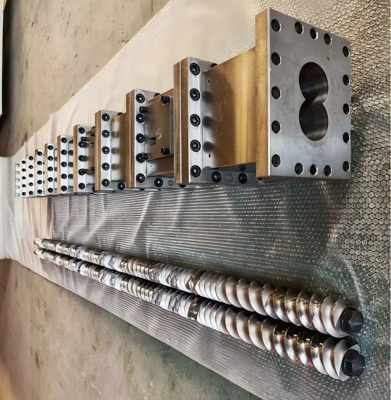 WPC pelletizing machine screw and barrel