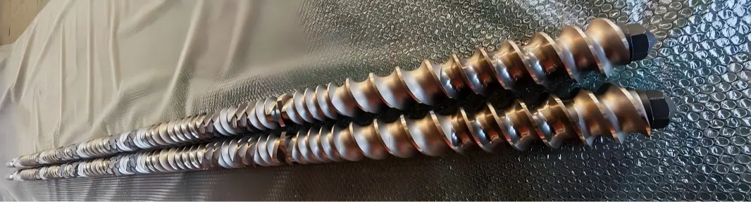 WPC pelletizing machine screw and barrel