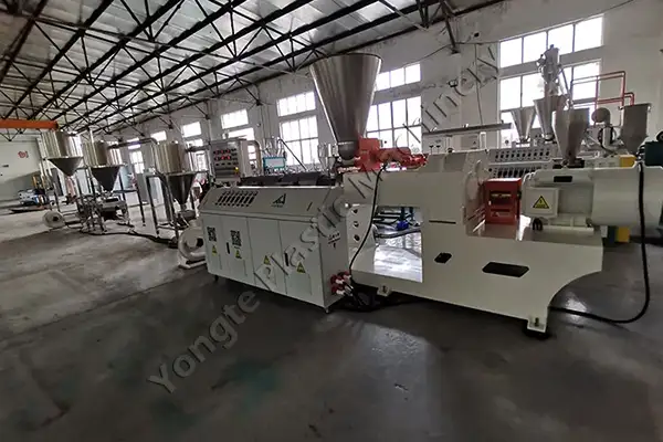 पोलिश PVC कम्पाउन्ड Pelletizing मिसिन