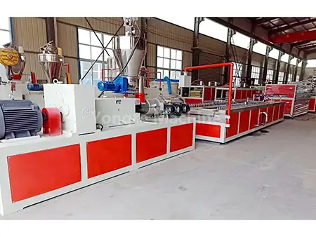 पीवीसी पर्खाल प्यानल उत्पादन लाइन